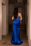 Load image into Gallery viewer, Wholesale Prom Dress Strapless Sheath Evening Gown By LA2109