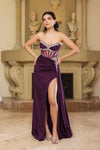 Load image into Gallery viewer, Wholesale Gala Dress Sweetheart Sleeveless Sheath Gown By LA2110
