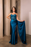 Load image into Gallery viewer, Wholesale Red Carpet Dress Sleeveless Sheath Gown By LA2111