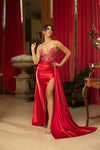 Load image into Gallery viewer, Wholesale Evening Gown Sheath Spaghetti Straps By LA2113 - - Dresses LA Merchandise, Inc.