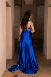 Wholesale Evening Gown Sheath Spaghetti Straps By LA2113