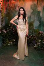 Load image into Gallery viewer, Wholesale Prom Dress Off The Shoulder Sheath Evening Gown By LA2115