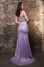 Load image into Gallery viewer, Wholesale Prom Dress Off The Shoulder Sheath Evening Gown By LA2115