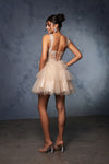 Load image into Gallery viewer, Wholesale Cocktail A-Line Spaghetti Strap Semi Formal Dress By LA2116 - - Dress LA Merchandise
