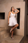 Load image into Gallery viewer, Wholesale Cocktail A-Line Spaghetti Strap Semi Formal Dress By LA2116 - - Dress LA Merchandise