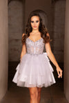 Load image into Gallery viewer, Wholesale Cocktail A-Line Spaghetti Strap Semi Formal Dress By LA2116 - - Dress LA Merchandise