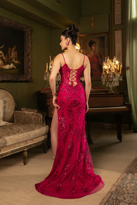 Wholesale Formal Dress Sequin Sweetheart Neck Evening Gown By LA2118