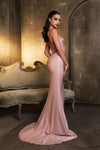 Load image into Gallery viewer, Wholesale Prom Dress Strapless Sheath Evening Gown By LA2119