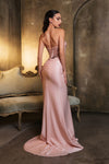 Load image into Gallery viewer, Wholesale Prom Dress Strapless Sheath Evening Gown By LA2119