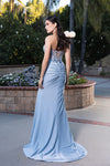 Load image into Gallery viewer, Wholesale Prom Dress Strapless Sheath Evening Gown By LA2119