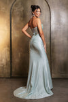 Load image into Gallery viewer, Wholesale Prom Dress Strapless Sheath Evening Gown By LA2119