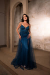 Load image into Gallery viewer, Wholesale Prom Gown Scoop Neck Mermaid Gala Dress By LA2125