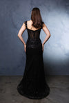 Load image into Gallery viewer, Wholesale Gala Dress Prom Off-Shoulder Sequin Sheath Gown By LA2132