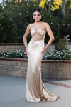 Load image into Gallery viewer, Wholesale Evening Gown Sweetheart Red Carpet Sheath Dress By LA2133