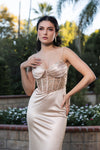 Load image into Gallery viewer, Wholesale Evening Gown Sweetheart Red Carpet Sheath Dress By LA2133