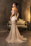 Load image into Gallery viewer, Wholesale Formal Dress Off-Shoulder Mermaid Sequin Gala Gown By LA2136 - - Dress LA Merchandise