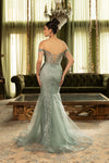 Load image into Gallery viewer, Wholesale Formal Dress Off-Shoulder Mermaid Sequin Gala Gown By LA2136 - - Dress LA Merchandise
