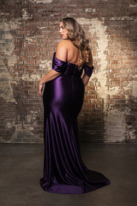 Wholesale Prom Dress Off-Shoulder Sleeveless Formal Dress By LA2138B