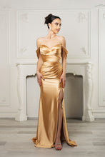 Load image into Gallery viewer, Wholesale Prom Dress Off-Shoulder Sleeveless Formal Dress By LA2138B