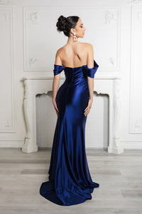 Wholesale Prom Dress Off-Shoulder Sleeveless Formal Dress By LA2138B