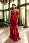 Load image into Gallery viewer, Wholesale Prom Dress Off-Shoulder Sleeveless Formal Dress By LA2138B