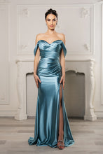 Load image into Gallery viewer, Wholesale Prom Dress Off-Shoulder Sleeveless Formal Dress By LA2138B