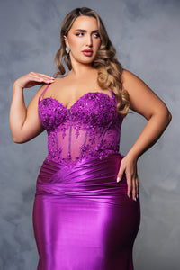 Wholesale Gala Dress Mermaid Sweetheart Prom Dress By LA2139
