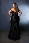 Load image into Gallery viewer, Wholesale Prom Dress Off Shoulder Mermaid Sequin Gala Gown By LA2141