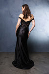 Load image into Gallery viewer, Wholesale Prom Dress Off Shoulder Mermaid Sequin Gala Gown By LA2141