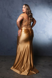 Wholesale Prom Dress Off Shoulder Mermaid Sequin Gala Gown By LA2141