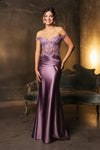Load image into Gallery viewer, Wholesale Prom Dress Off Shoulder Mermaid Sequin Gala Gown By LA2141