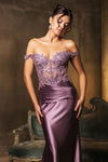 Load image into Gallery viewer, Wholesale Prom Dress Off Shoulder Mermaid Sequin Gala Gown By LA2141