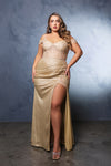 Load image into Gallery viewer, Wholesale Gala Dress Spaghetti Strap V-Neck Prom Gown By LA2142