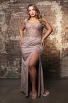 Load image into Gallery viewer, Wholesale Gala Dress Spaghetti Strap V-Neck Prom Gown By LA2142