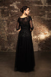 Load image into Gallery viewer, Wholesale Mother Of The Bride Dress 3/4 Sleeves Formal Gown By LA2143