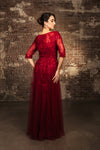 Load image into Gallery viewer, Wholesale Mother Of The Bride Dress 3/4 Sleeves Formal Gown By LA2143