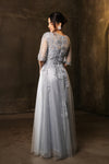 Load image into Gallery viewer, Wholesale Mother Of The Bride Dress 3/4 Sleeves Formal Gown By LA2143