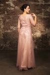 Load image into Gallery viewer, Wholesale Mother Of The Bride Dress 3/4 Sleeves Formal Gown By LA2143