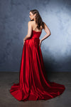 Load image into Gallery viewer, Wholesale Formal Dress Sweetheart High Slit A-Line Gala Gown By LA2144 - - Dress LA Merchandise