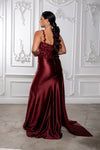 Load image into Gallery viewer, Wholesale Prom Dress Square Neck Sleeveless Formal Gown By LA2145B