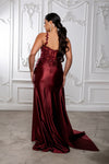 Load image into Gallery viewer, Wholesale Prom Dress Square Neck Sleeveless Formal Gown By LA2145B