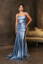 Load image into Gallery viewer, Wholesale Prom Dress Square Neck Sleeveless Formal Gown By LA2145B