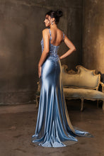 Load image into Gallery viewer, Wholesale Prom Dress Square Neck Sleeveless Formal Gown By LA2145B
