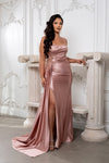Load image into Gallery viewer, Wholesale Prom Dress Square Neck Sleeveless Formal Gown By LA2145B