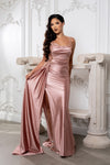 Load image into Gallery viewer, Wholesale Prom Dress Square Neck Sleeveless Formal Gown By LA2145B
