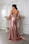 Load image into Gallery viewer, Wholesale Prom Dress Square Neck Sleeveless Formal Gown By LA2145B