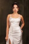 Load image into Gallery viewer, Wholesale Bridal Dress Square Neck Sleeveless Wedding Gown By LA2145 - - Dress LA Merchandise