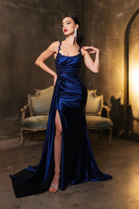 Wholesale Prom Dress Square Neck Sleeveless Formal Gown By LA2145B