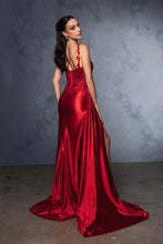 Load image into Gallery viewer, Wholesale Prom Dress Square Neck Sleeveless Formal Gown By LA2145B