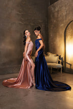 Load image into Gallery viewer, Wholesale Red Carpet Dress Sequin Off Shoulder Formal Gown By LA2146